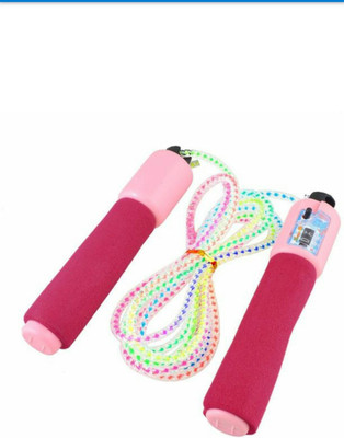 

Excite Shoppers Counting Rope Freestyle Skipping Rope(Pink, Length: 4 inch)