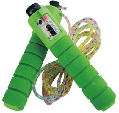 

Excite Shoppers Counting Freestyle Skipping Rope(Green, Length: 4 inch)
