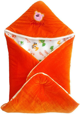 

Brandonn HOODED FOAM FILLED WELCROW STICHED SAFETY BAG Sleeping Bag(Orange
