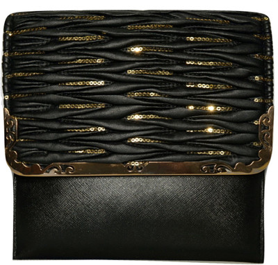 

RIZTA Women Casual Black PU Sling Bag