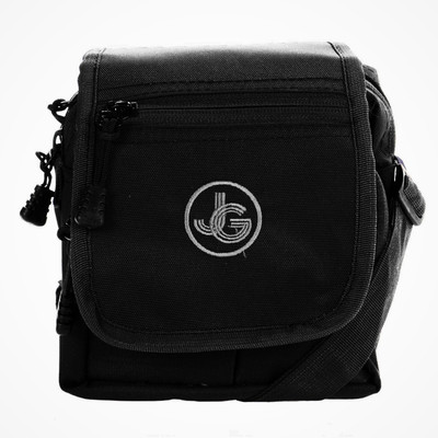 

JG Shoppe Men & Women Casual Black Polyester Sling Bag