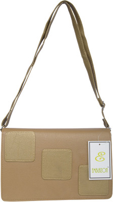 

Emblazon Collection Women Casual Beige PU Sling Bag