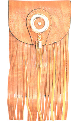 

AASHYA MAYRO Girls Casual Brown Leatherette Sling Bag