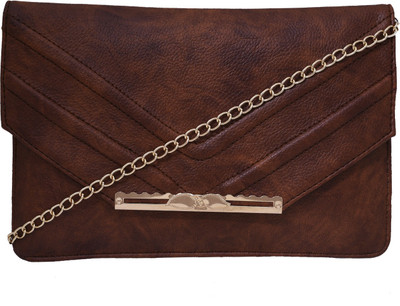 

Fristo Women Casual Brown PU Sling Bag