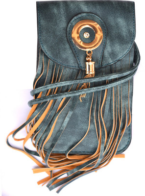 

aashya mayro Women Casual Blue Leatherette Sling Bag