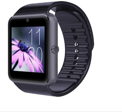 

Link+ GT08 Black Smartwatch(Black Strap Regular)