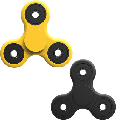 

Stealodeal Black and Yellow Spinning Fidget(Black, Yellow)