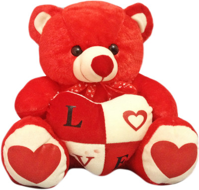 

Toyz Avenue Love Teddy Red 38 CM - 38 cm(Red)