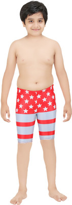 

Fashion Fever Self Design Boys Swimsuit, Red