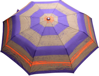 

FabSeasons 3 fold printed Umbrella(Blue)