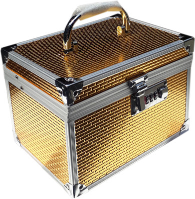 

Bonanza Makeup & Jewelry Vanity Box(Golden)