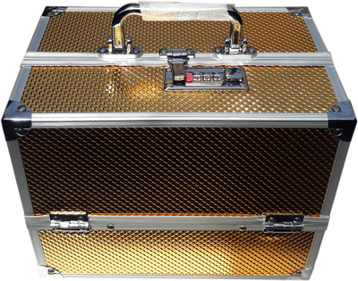 

Bonanza Makeup & Jewelry Vanity Box(Golden)