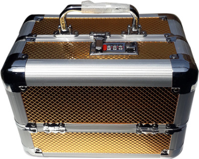 

Bonanza Makeup & Jewelry Vanity Box(Golden)