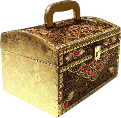 

Bonanza Makeup & Jewelry Vanity Box(Golden)