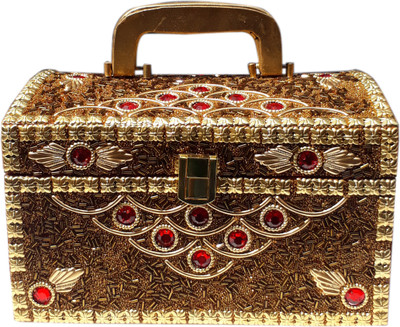 

Bonanza Makeup & Jewelry Vanity Box(Golden)