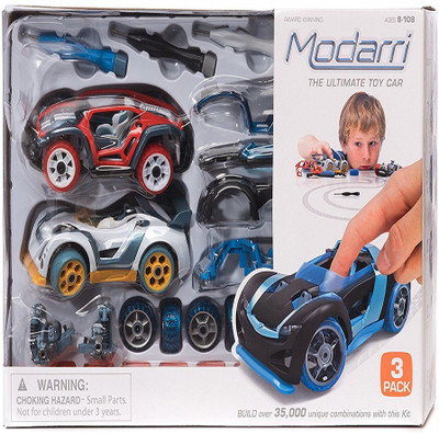 

Modarri Modarri 3 Pack Track Cars Set - Build your Car Kit Toy Set - Ultimate Toy Car(Multicolor)