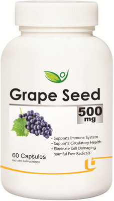 

Biotrex Nutraceuticals Grape Seed - 500mg(60 No)
