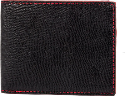 

Kara Men Black Genuine Leather Wallet(6 Card Slots)