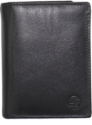 

STYLE 'n GRANDEUR Men Black Genuine Leather Wallet(9 Card Slots)