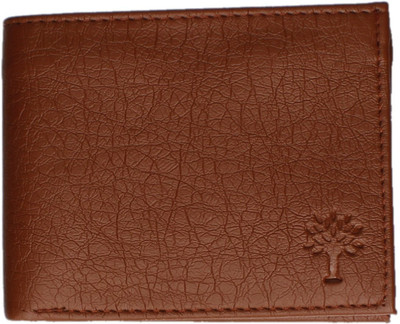 

VSR Men Tan Artificial Leather Wallet(5 Card Slots), Brown;tan