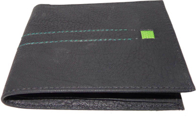 

GOOD LIFE STUFF Men Black Artificial Leather Wallet(3 Card Slots), Black-09