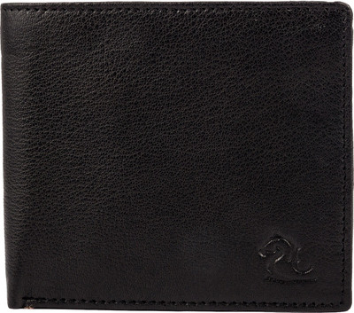 

Kara Men Black Genuine Leather Wallet(6 Card Slots)