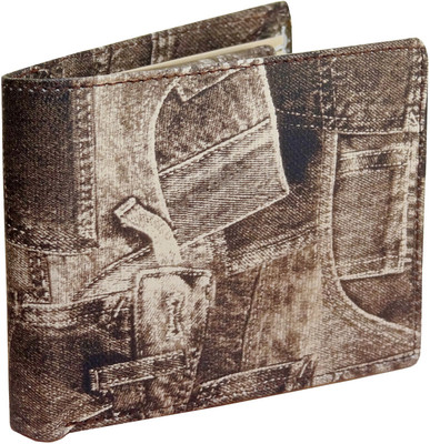 

Pellcaso Boys Brown Artificial Leather Wallet(3 Card Slots)