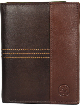 

STYLE 'n GRANDEUR Men Brown Genuine Leather Wallet(6 Card Slots)