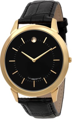 Abrexo Abx-3091-BLKGD Slim Series Watch  - For Men   Watches  (Abrexo)