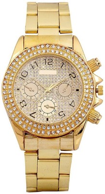 RJ CREATION New and Stylish Diamond Studded Watch  - For Women   Watches  (RJ Creation)