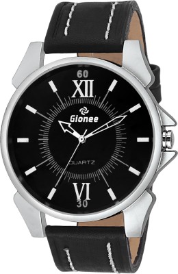 Gionee Gr072 Analog Black Big Round Dial Casual Wrist Watch  - For Men   Watches  (Gionee)