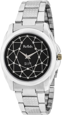 Relish RE-L016BS Silver Watch  - For Women   Watches  (Relish)
