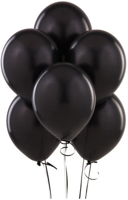 

Shop Online Solid SOBLACK Balloon(Black, Pack of 50)