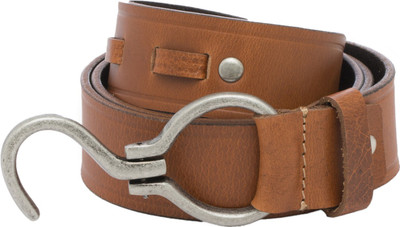 

Walletsnbags Men Casual Tan Genuine Leather Belt