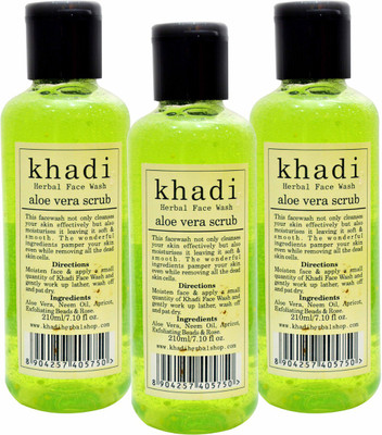 

Vagad's Khadi Aloe Vera Scrub Face Wash(630 ml)