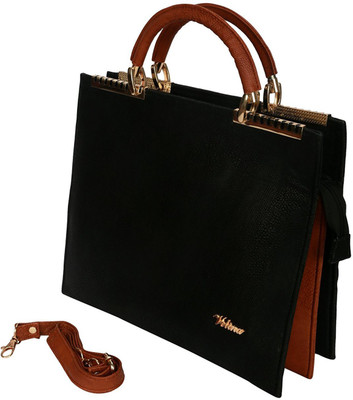 

Advika Hand-held Bag(Black)