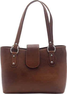 

krivi Hand-held Bag(Brown)