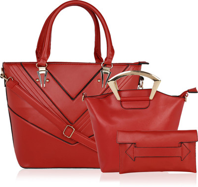 

Kleio Hand-held Bag(Red)