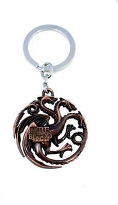 

model Game Of Thrones Targaryen Dynasty Badge 3D Key Chain(1 Piece) Key Chain