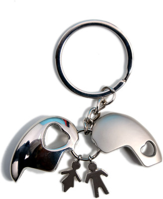 

model Magical Heart In Side Lover Couple Key Chain ( Metal ) Key Chain