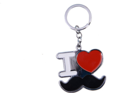 

Model I Love Moustache Metal Key Chain