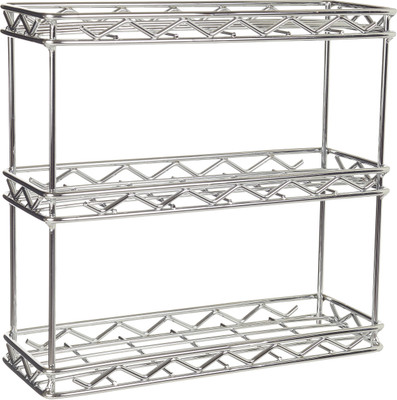 

Howards Heavy Duty Spice Rack - 3 Tier Stainless Steel Kitchen Rack(Steel)