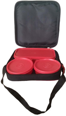 

KIDOZ KINGDOM APPLE WARE LUNCH BOX 3 PCS 3 Containers Lunch Box(1000 ml), Multicolor