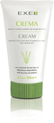 

EXEL Exel (Anti-Acne) Cream with stabilized Tea Tree Oil ✮ Helps control excess sebum secretion ✮ 2 fl.oz/ 60 ml(60 ml)