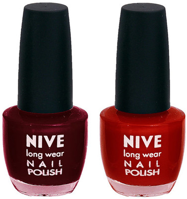 

Nive Colour Blast Nail Polish 1206201602 Red(Pack of 2)