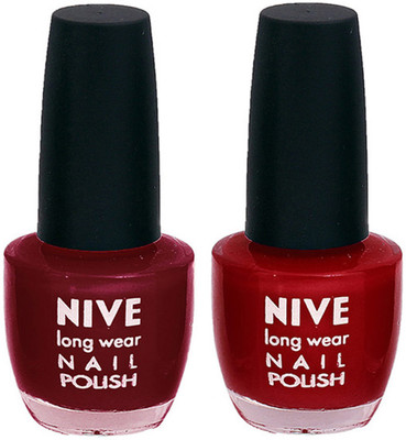 

Nive Colour Blast Nail Polish 1206201652 Red(Pack of 2)