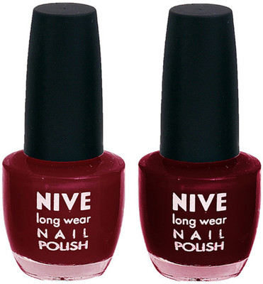 

Nive Colour Blast Nail Polish 1206201679 Red(Pack of 2)