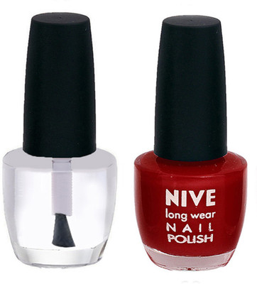 

Nive Colour Blast Nail Polish 1206201700 Clear,Pink(Pack of 2)