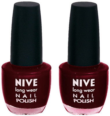 

Nive Colour Blast Nail Polish 1206201611 Red(Pack of 2)