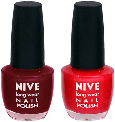 

Nive Colour Blast Nail Polish 1206201659 Red(Pack of 2)